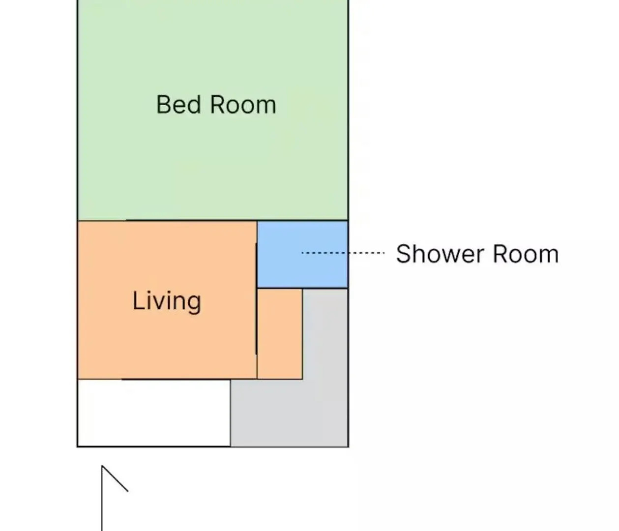 Appartement Tomoeドットコム2 Onepiecehouse à Hakodate